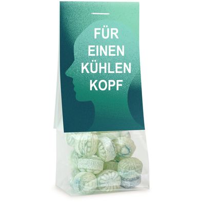 Naschbeutel Für einen kühlen Kopf