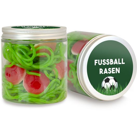 Produktabbildung Naschdose Fruchtgummi Fussballrasen Naschdose Fruchtgummi Fussballrasen (Bild 1)