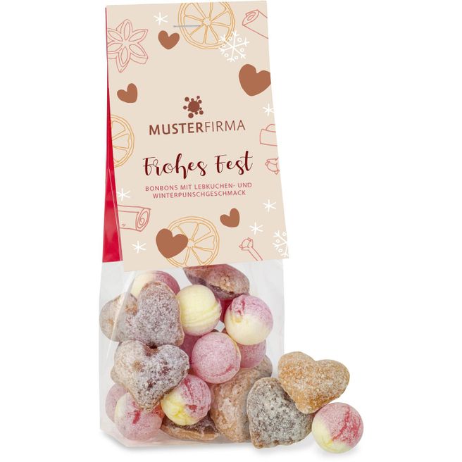 Naschbeutel Lebkuchen und Winterpunsch