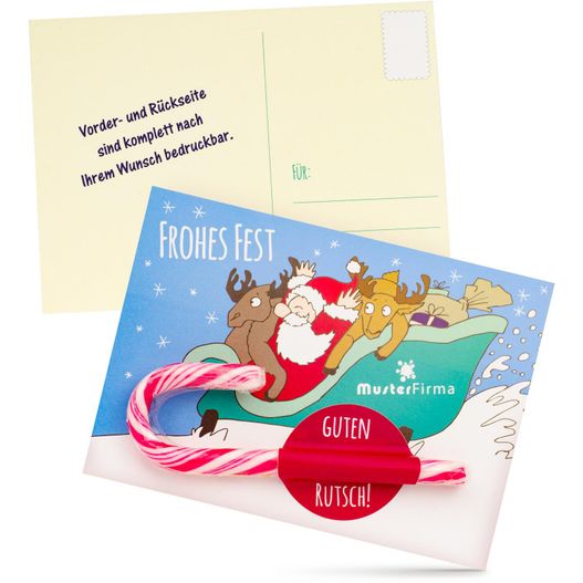 Grußkarte Guten Rutsch (Bild 1)