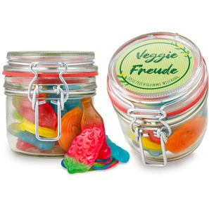 Bügelglas S Veggie Freude