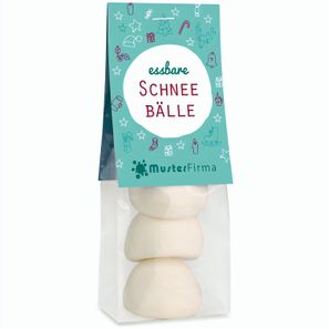Naschbeutel Essbare Schneebälle