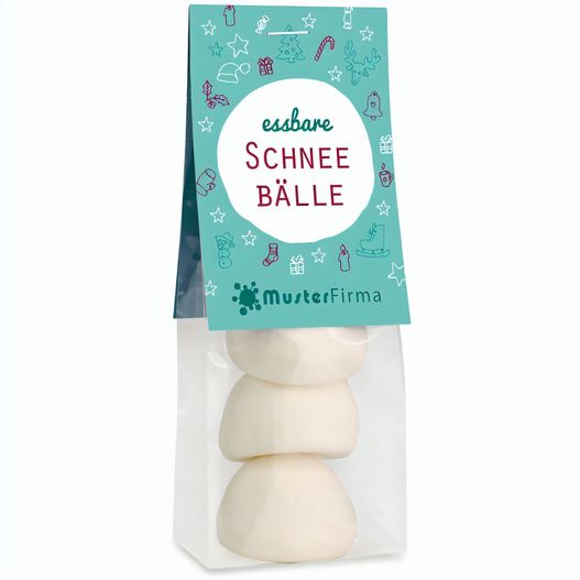 Naschbeutel Essbare Schneebälle (Bild 1)