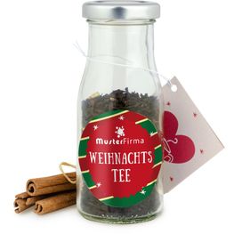 DIY Flasche Weihnachtstee