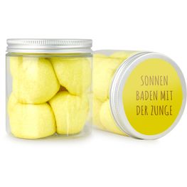 Naschdose S Sonnenbaden mit der Zunge