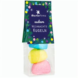 Naschbeutel Wunderbare Weihnachtskugeln