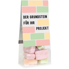 Naschbeutel Grundstein für Ihr Projekt