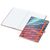 Notizbuch Match-Book White Bestseller, A4, Cover-Star, gloss-individuell, orange