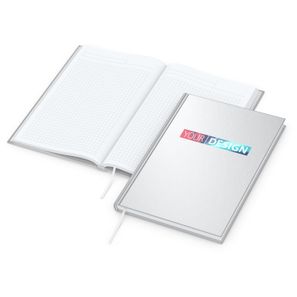 Notizbuch Note-Book Bestseller, A5, matt-silber