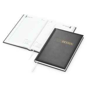Buchkalender Basic Bestseller inkl. Goldprägung, schwarz