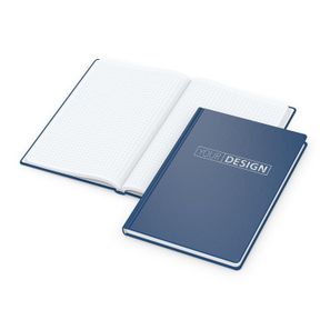 Notizbuch Easy-Book Basic Bestseller, A5, dunkelblau inkl. Silberprägung