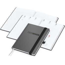 Produktabbildung Wochenplaner Vision-Hybrid White Bestseller inkl. Prägung schwarz-glänzend Wochenplaner Vision-Hybrid White Bestseller inkl. Prägung schwarz-glänzend