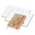 Wochenplaner Match-Hybrid White Bestseller, A5, Natura braun-individuell, orange