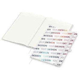 Produktabbildung Notizbuch Match-Book, A4, Natura Recycling, weiß Notizbuch Match-Book, A4, Natura Recycling, weiß