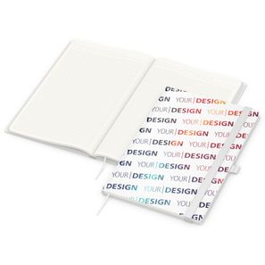 Notizbuch Match-Book, A4, Natura Recycling, weiß