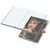 Notizbuch Match-Book White Bestseller, A5, Cover-Star, matt-individuell, silbergrau (Bild 2)