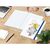 Notizbuch Match-Book White Bestseller, A4, Natura, individuell, mittelblau (Bild 2)