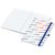 Notizbuch Match-Book White Bestseller, A4, Natura, individuell, mittelblau