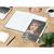 Notizbuch Match-Book White Bestseller, A4, Cover-Star, matt-individuell, weiß (Bild 2)