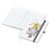 Notizbuch Match-Book White Bestseller, A5, Natura, individuell, silbergrau (Bild 2)