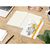 Notizbuch Match-Book Creme Bestseller, A5, Natura, individuell, gelb (Bild 2)