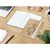 Notizbuch Match-Book White Bestseller, A5, Natura, braun-individuell, weiß (Bild 2)