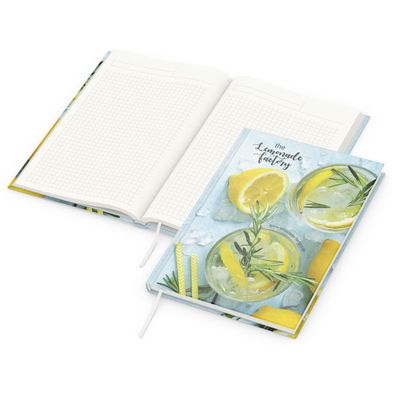 Notizbuch Note-Book inkl. 4C-Druck, A4, Natura Recycling