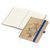 Notizbuch Match-Book Creme Bestseller, A5, Natura, braun-individuell, mittelblau (Bild 2)