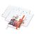 Wochenplaner Match-Hybrid White Bestseller, A5, Cover-Star gloss-individuell, orange