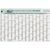 Wandplaner Pure Bamboo green+blue, individuelle Schmuckfarbe (Bild 2)
