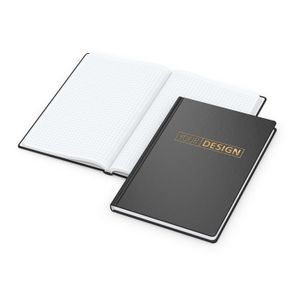 Notizbuch Easy-Book Basic Bestseller, A5, schwarz inkl. Goldprägung