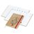 Wochenplaner Match-Hybrid White Bestseller, A4, Natura braun-individuell, rot