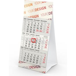 Produktabbildung Tischkalender Mini 3 Recycling Tischkalender Mini 3 Recycling