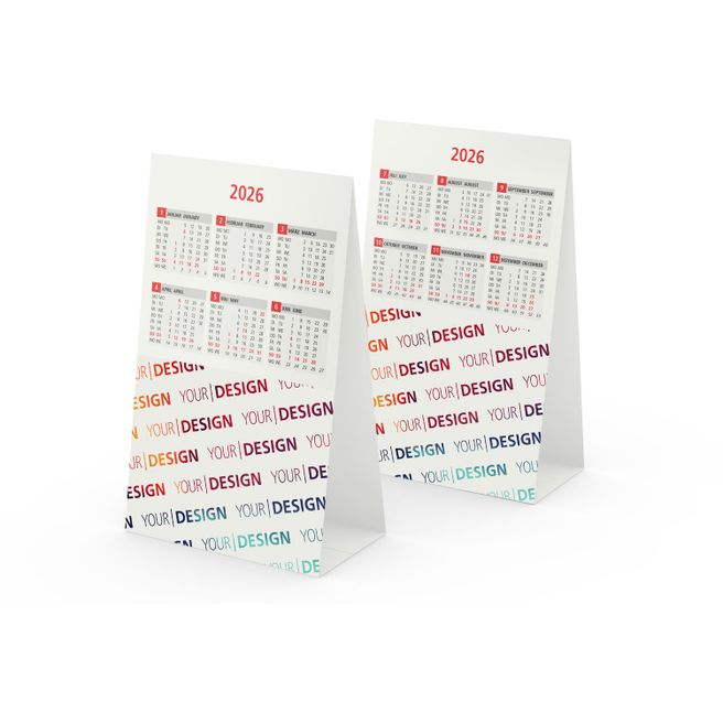 Tischkalender Table Compact green+blue