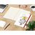 Notizbuch Match-Book Creme Bestseller, A4, Natura, individuell, rot (Bild 2)