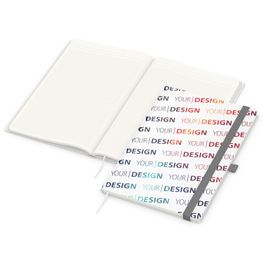 Produktabbildung Notizbuch Match-Book, A4, Natura Recycling, silbergrau Notizbuch Match-Book, A4, Natura Recycling, silbergrau