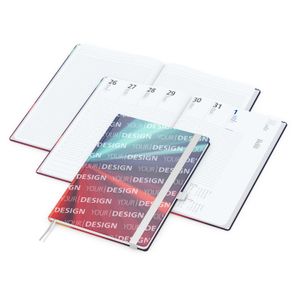 Wochenplaner Match-Hybrid White Bestseller, A4, Cover-Star matt, weiß