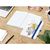 Notizbuch Match-Book White Bestseller, A5, Natura, individuell, mittelblau (Bild 2)