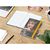 Notizbuch Match-Book White Bestseller, A5, Cover-Star, gloss-individuell, gelb (Bild 2)