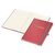 Notizbuch Vision-Book Creme Bestseller, A4, rot inkl. Goldprägung