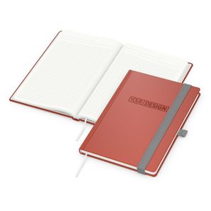 Notizbuch Organic-Book Recycling, rot