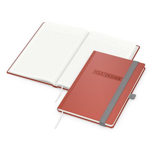 Produktabbildung Notizbuch Organic-Book Recycling, rot Notizbuch Organic-Book Recycling, rot (Bild 1)