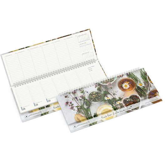 Tisch-Querkalender Compact Cover-Star Recycling-Matt (Bild 1)