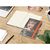 Notizbuch Match-Book Creme Bestseller, A5, Cover-Star, gloss-individuell, orange (Bild 2)