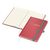 Notizbuch Vision-Book Creme Bestseller, A5, rot inkl. Goldprägung