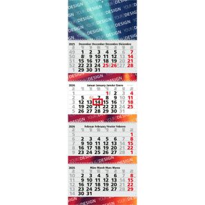 4-Monatskalender Quadro Wire-O 4 Bestseller (Mehrblock)
