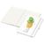 Notizbuch Match-Book, A4, Cover-Star Recycling-Matt, weiß (Bild 3)