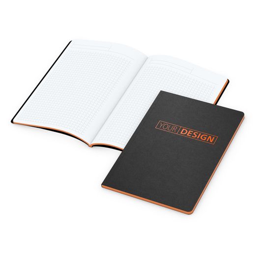 Produktabbildung Notizbuch Tablet-Book Slim Bestseller, A5, orange Notizbuch Tablet-Book Slim Bestseller, A5, orange (Bild 1)