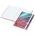 Notizbuch Match-Book White Bestseller, A4, Cover-Star, gloss-individuell, weiß