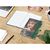 Notizbuch Match-Book White Bestseller, A5, Cover-Star, matt-individuell, grün (Bild 3)